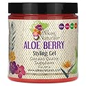 Alikay Naturals Aloe Berry Style Gel Gel for Men & Woman with Organic Aloe Vera & infused Aloe Berries 8 Ounce
