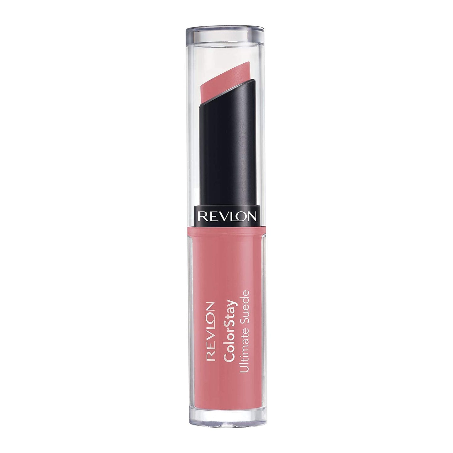 REVLON Lipstick, ColorStay Ultimate Suede Lipstick, High Impact Lip color with Moisturizing Creamy Formula, Infused with Vitamin E, 025 Socialite