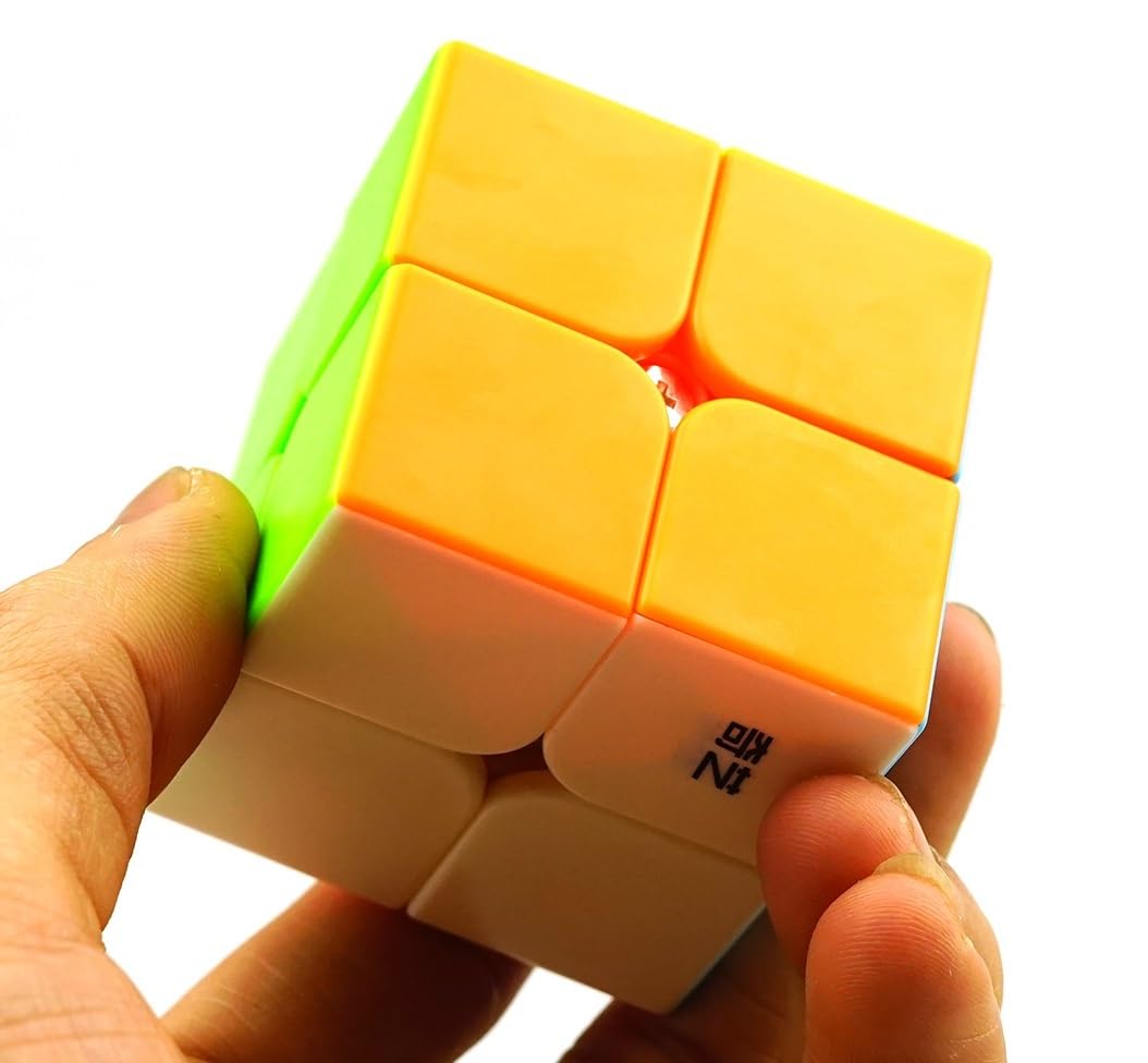BestCube 2x2 Cube Qidi 2x2x2 Speed Cube Stickerless Puzzle Cube (Qidi Version)
