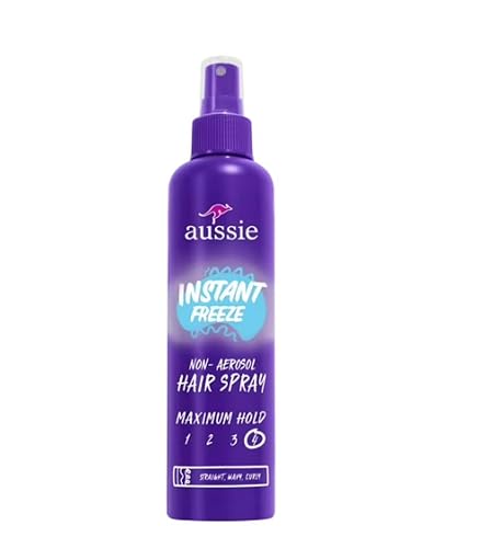 Aussie Instant Freeze Hair Spray, Non-Aerosol, All Hair Types, 8.5 fl oz