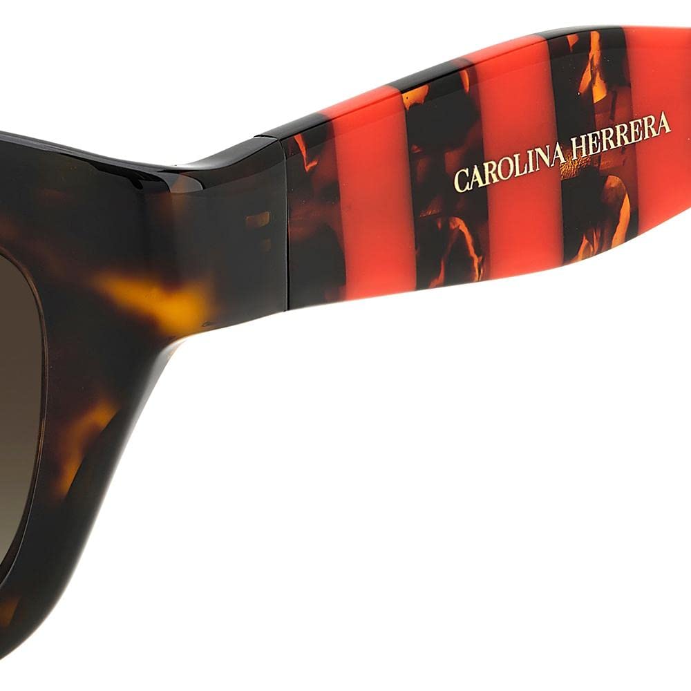 Carolina Herrera Brown Gradient Cat Eye Ladies Sunglasses HER 0086/S 0O63/HA 51