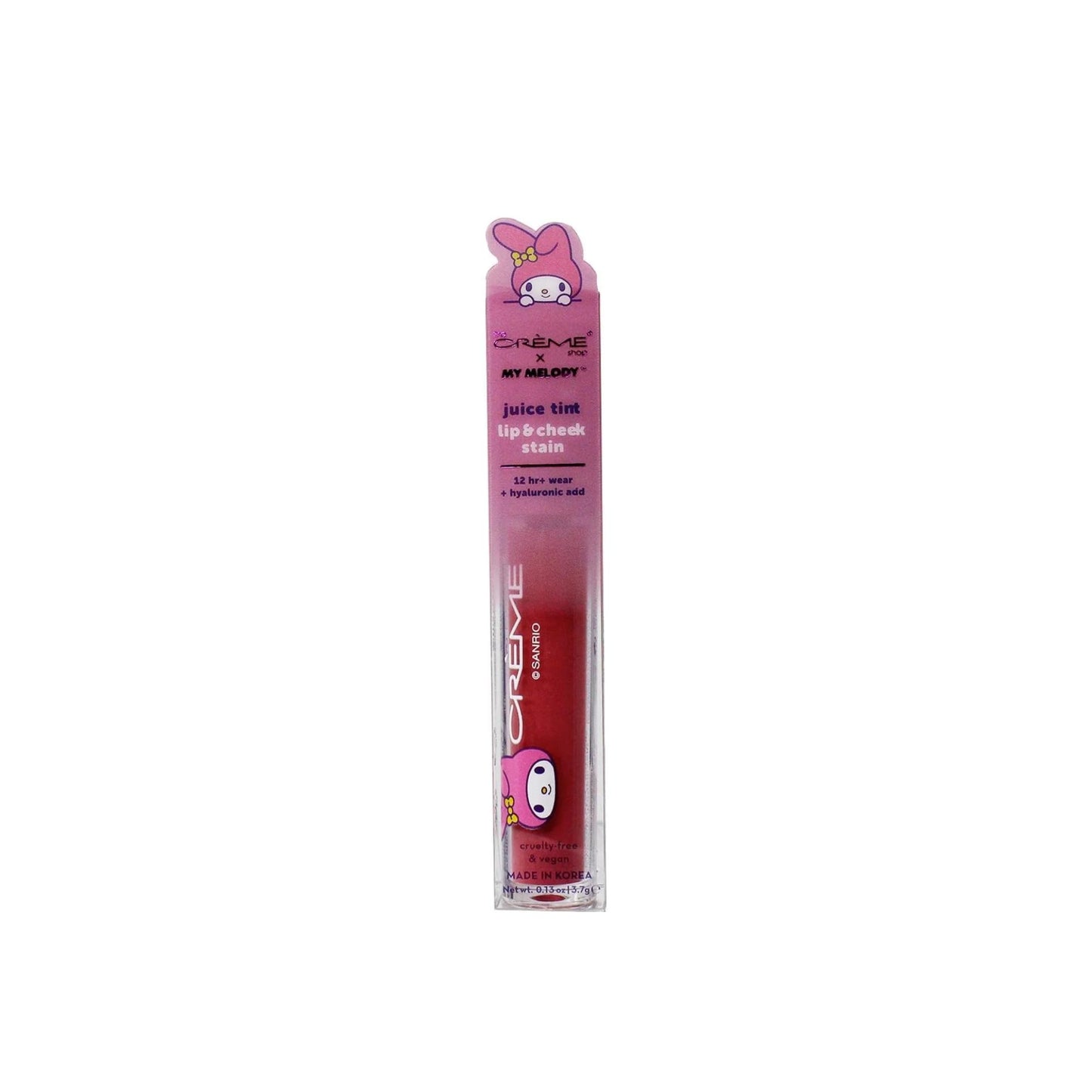 THE CRÈME SHOP X MY MELODY JUICE TINT LIP & CHEEK STAIN - STRAWBERRY MILK