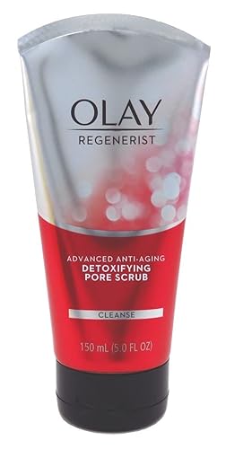 Olay Regenerist Detoxifying Pore Scrub 5 Ounce Tube (150ml) (6 Pack)6