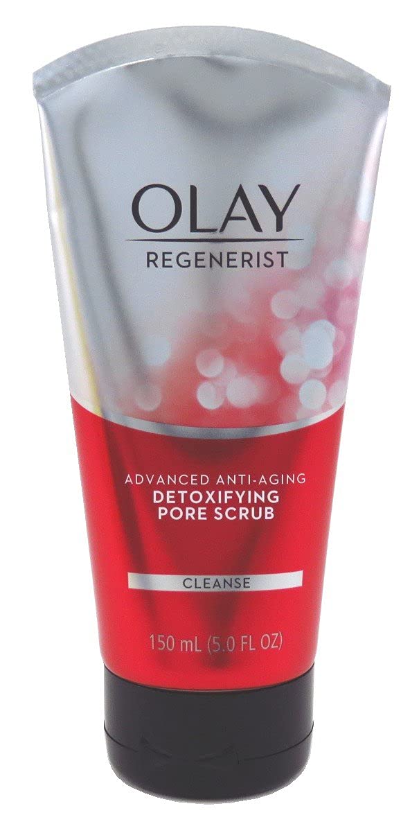 Olay Regenerist Detoxifying Pore Scrub 5 Ounce Tube (150ml) (6 Pack)6