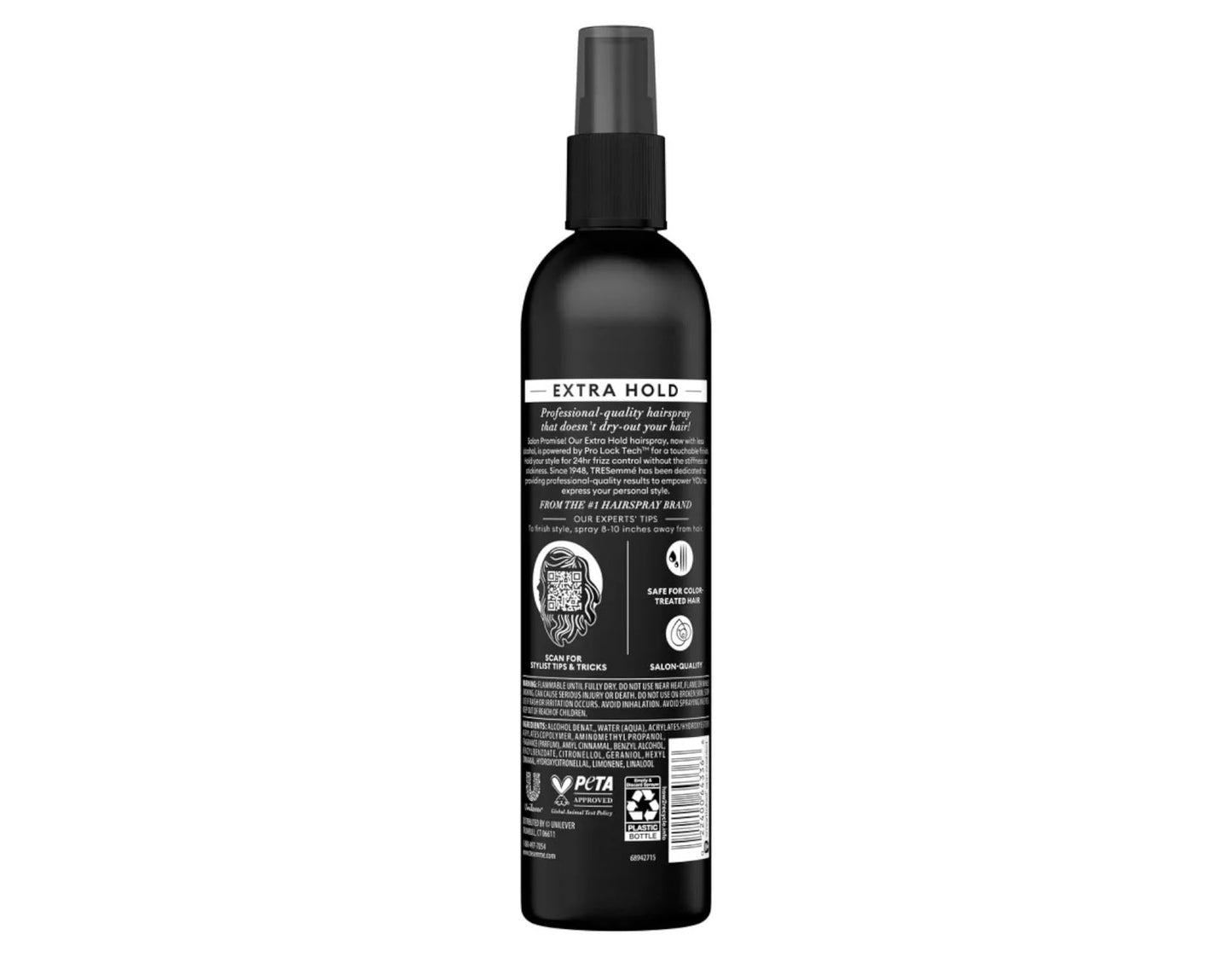 TRESemmé TRES Two Non Aerosol Hair Spray Extra Hold 10 oz(Pack of 6)