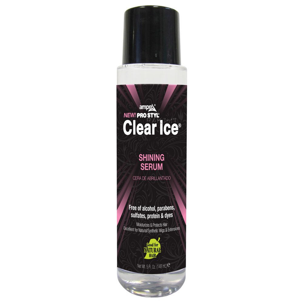 Ampro Pro Styl Clear Ice Shining Serum - Silky Hair Heat Protection 5 oz.