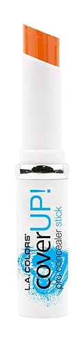 L.A. COLORS Pro Concealer Stick 615 Pure Orange, 0.11 Oz
