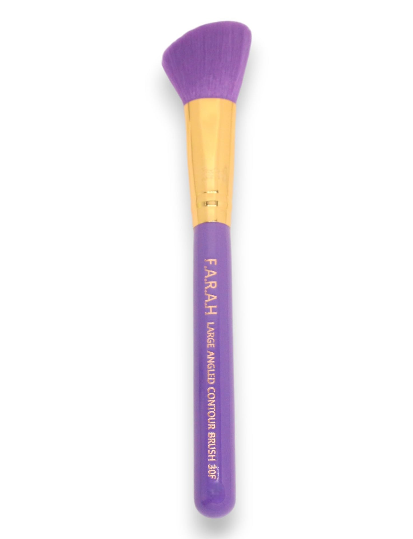 F.A.R.A.H Professional Pro Precision Luxurious Blender Brush 30F - Premium Makeup Brushes (Purple)