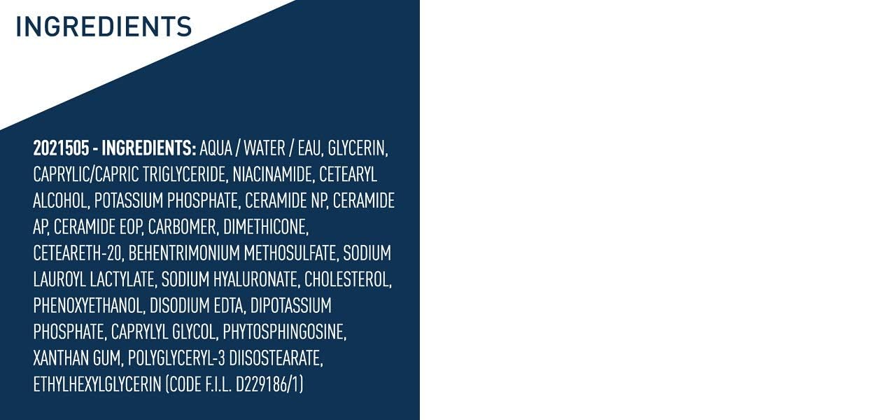 CeraVe PM Facial Moisturizing Lotion | Night Cream | 3 Ounce