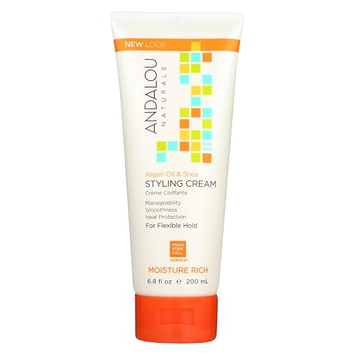 Styling Cream, Argan Oil & Shea, Moisture Rich, 6.8 oz by Andalou Naturals