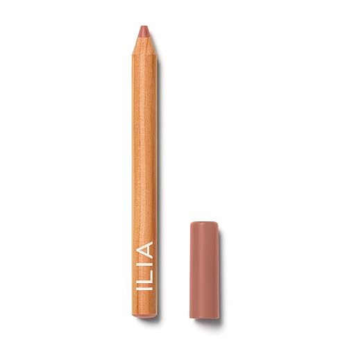 ILIA - Lip Sketch Hydrating Crayon | Hydrate, Plump, Smooth, Strengthen | Long Lasting up to 12-Hours, Bleed-Resistant, Soft-Matte | Barrier-Building,