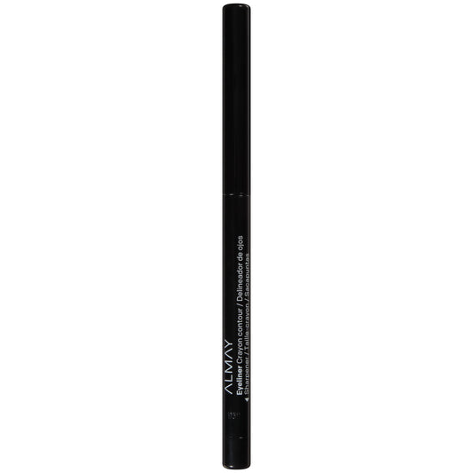 Almay All-Day Eyeliner Pencil, Hypoallergenic, Cruelty-Free, Smudge-Proof, Ophthalmologist Tested, Long Wearing and Water Resistant, 205 Black