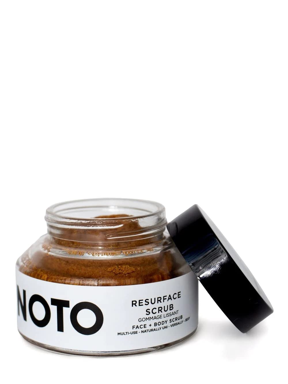NOTO Botanics - Resurface Scrub (Face + Body) | Clean, Natural, Non-Toxic Beauty (3.4 oz | 100 ml)