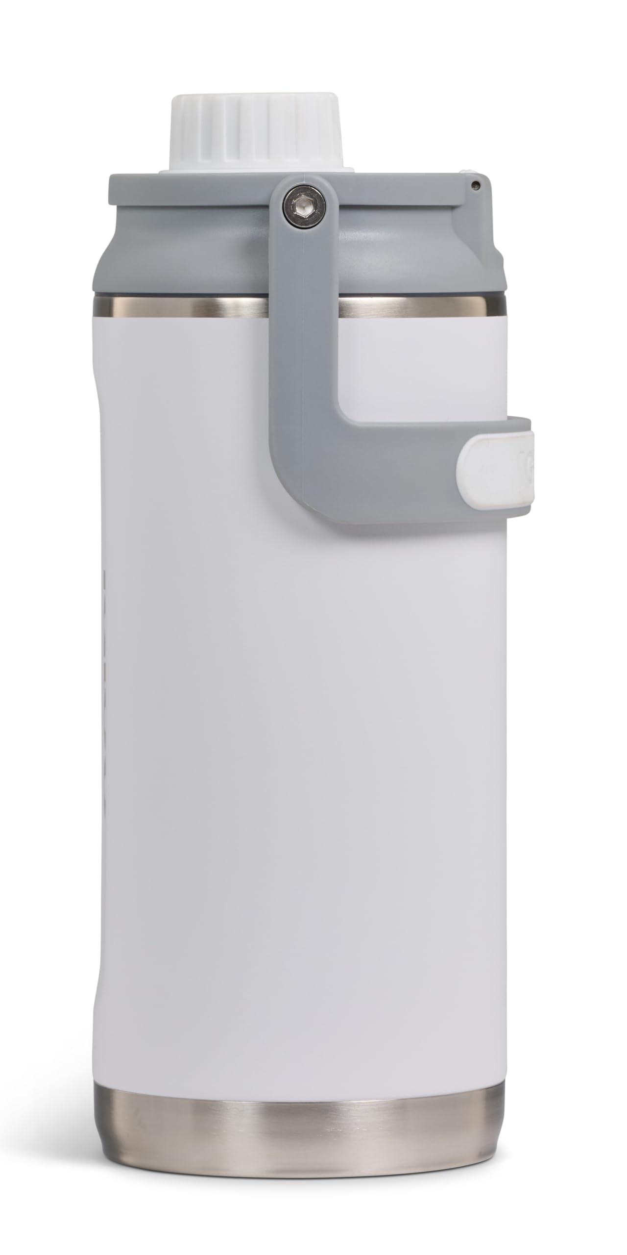 IGLOO Chug 36 Insulated Water Bottle, Stainless Steel Bottle, White, 1 Litre, Keeps Cold for up to 48 Hours