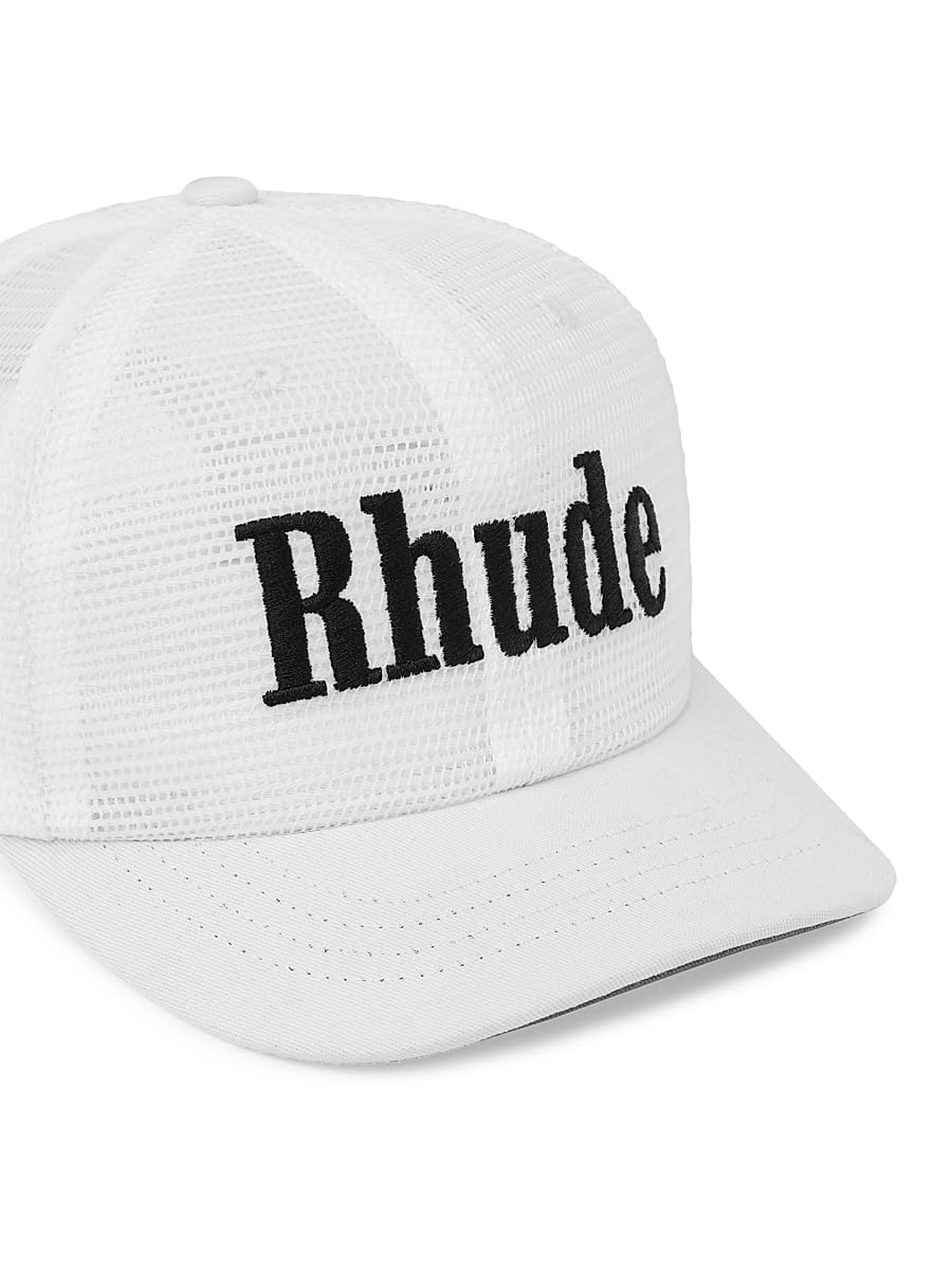 Rhude, Logo Mesh Hat, White