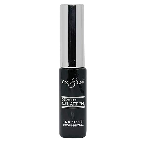 Cre8tion Detailing Nail Art Gel Striper (01 Black) Beauty & Personal Care Cre8tion