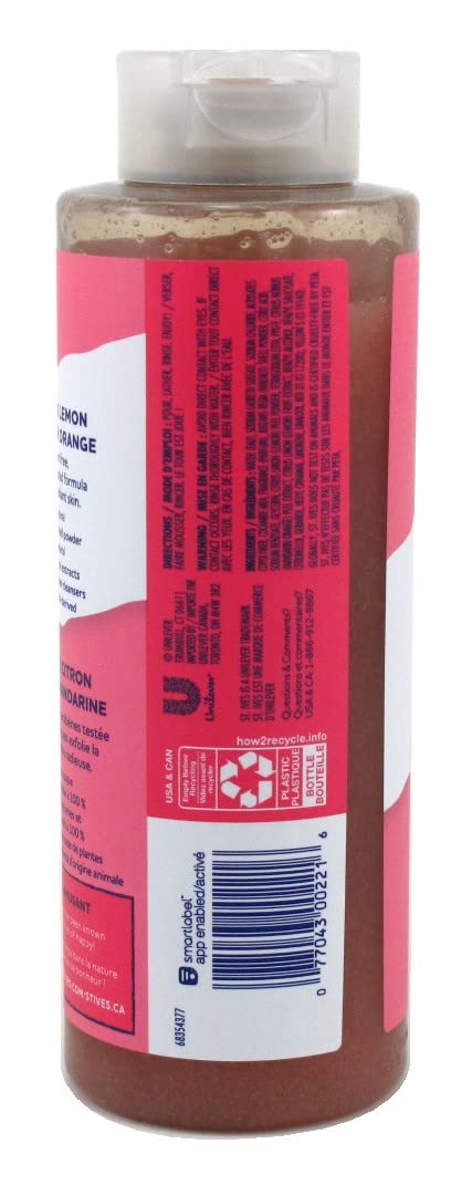St Ives Body Wash 16 Ounce Pink Lemon & Mandarin Orange (473ml) (Pack of 3)