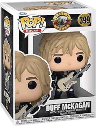 Funko POP! Rocks: Guns and Roses - Duff McKagan - (1980's) - Collectable Vinyl Figure - Gift Idea - Official Merchandise - for Kids & Adults - Music…