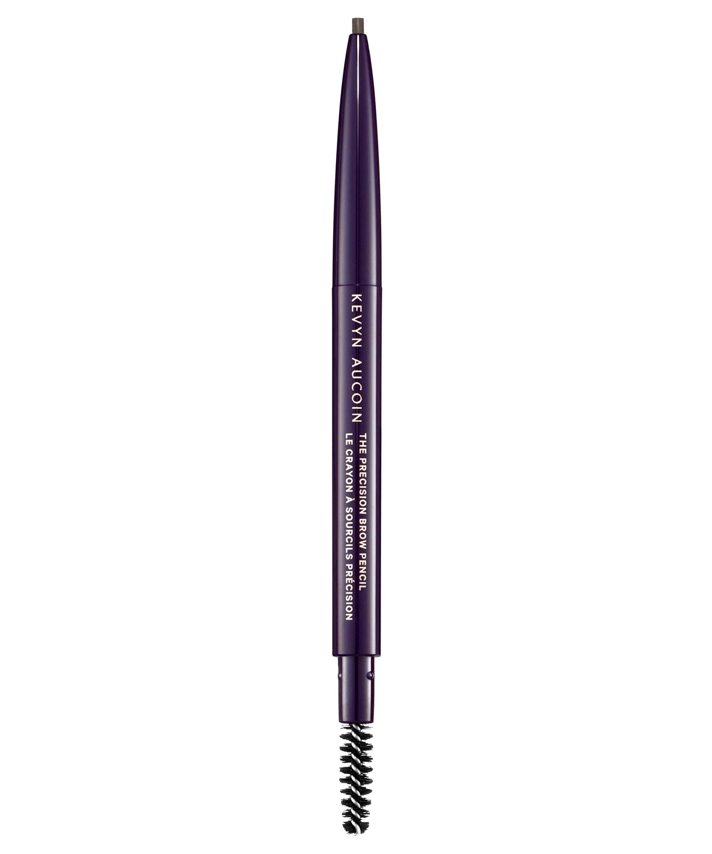 Kevyn Aucoin The Precision Brow Pencil, Dark Brunette: Ultra slim, thin and strong. Retractable plus spoolie brush. Pro makeup artist go to. Sculpt
