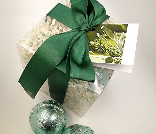 LEMONGRASS & SAGE GIFT SET with 6 Bath Bomb Fizzies with Shea, Mango & Cocoa Butter, Ultra Moisturizing (14 Oz) Great for Dry Skin, All Skin Types…