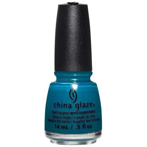 China Glaze Nail Polish, Jagged Little Teal 1471 Beauty & Personal Care China Glaze
