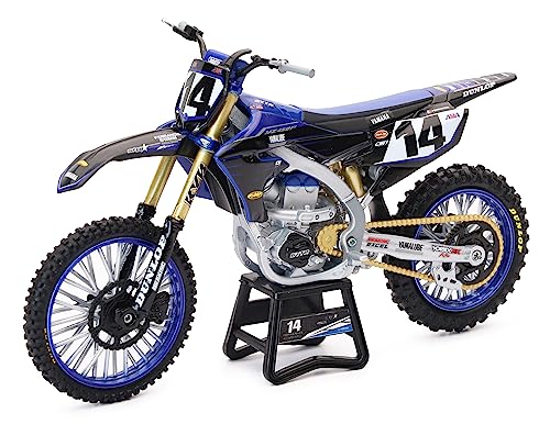 New Ray Yamaha YZ450F Championship Edition Motorcycle #14 Dylan Ferrandis Yamaha Factory Racing 1/12 Diecast Model