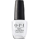 OPI Nail Lacquer I Cannoli Wear OPI | Opaque Soft Gray Crème Chip Resistant Nail Polish | Fast Drying, Streak Free