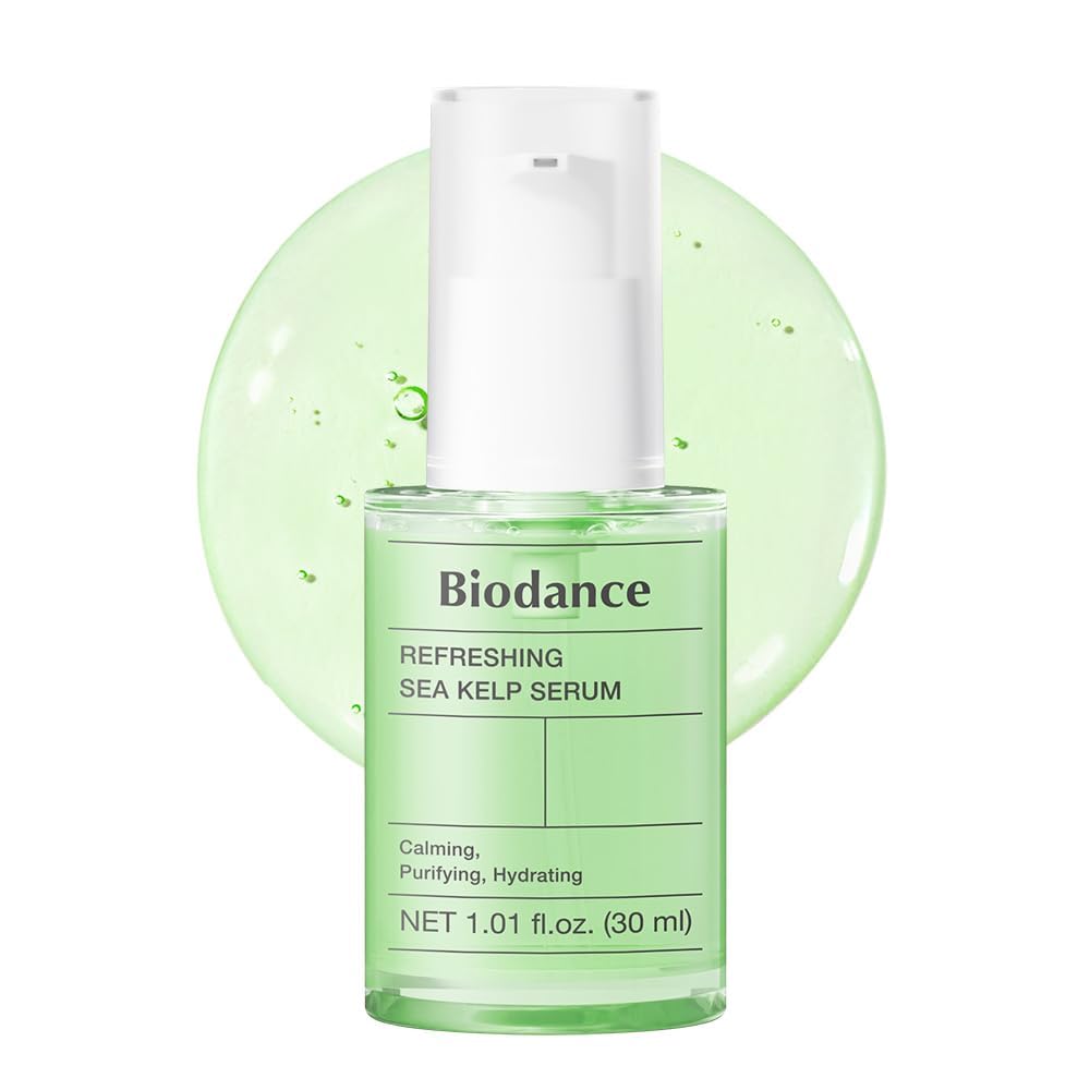 BIODANCE Refreshing Sea Kelp Serum, Oil & Sebum Control, Soothing, Calming Serum for Oily & Combination, Sensitive Skin, Korean Skin Care | 1.01 fl.oz Beauty and Personal Care BIODANCE Default Title