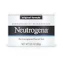 Neutrogena The Transparent Facial Bar Original Formula 3.5 Ounce (Value Pack of 8)