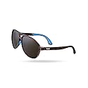 TYR Goldenwest Aviator Sunglasses Polarized Pilot, Brown/Tortoise, One Size