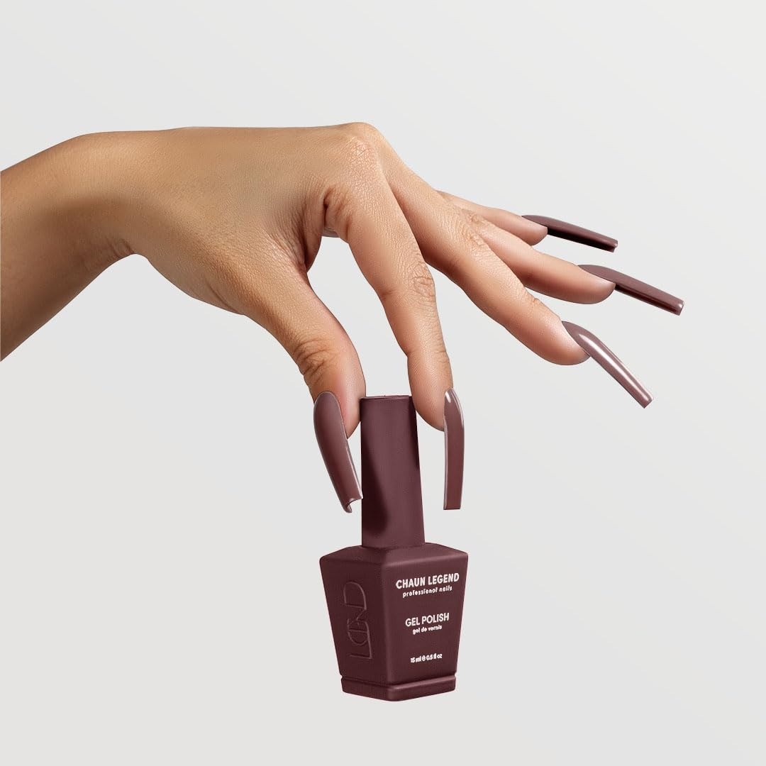 Chaun Legend UV Gel Nail Polish, 0.5 Ounce Long Lasting Salon Quality, Bubble Free Professional Manicures, Quick Dry High Shine, Falling LG5078 (Deep Beauty & Personal Care Chaun Legend Professional Nails