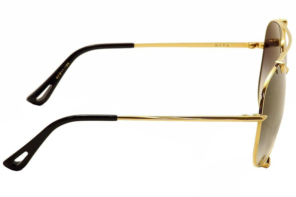 Sunglasses Dita TALON 23007D 18k Gold/Drak Grey Gradient Gold Flash- AR