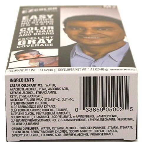 Bigen EZ Color for Men Real Black Kit (Pack of 6)