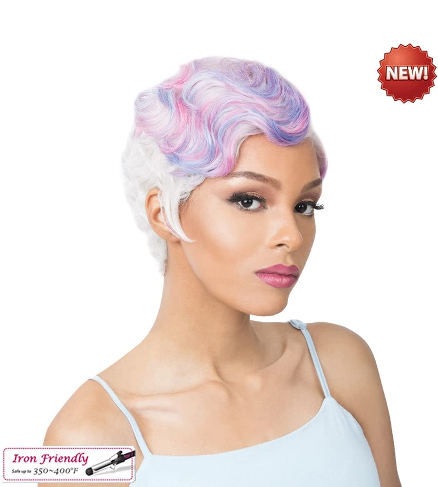 It's A Wig Synthetic Hair Wig Nuna (1B - OFF BLACK)