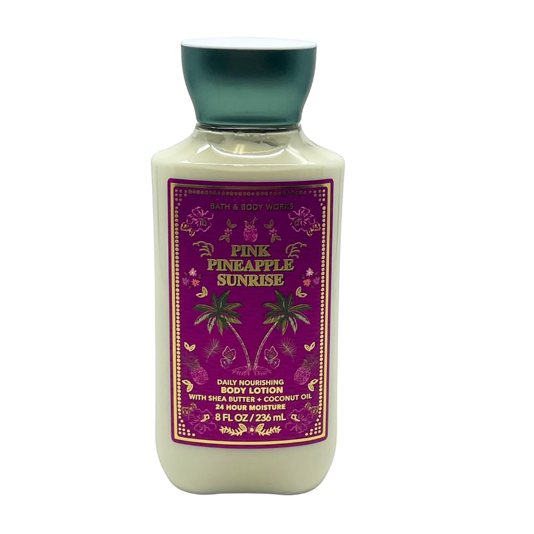 Bath & Body Works Pink Pineapple Sunrise Body Lotion 8oz - Lot of 3