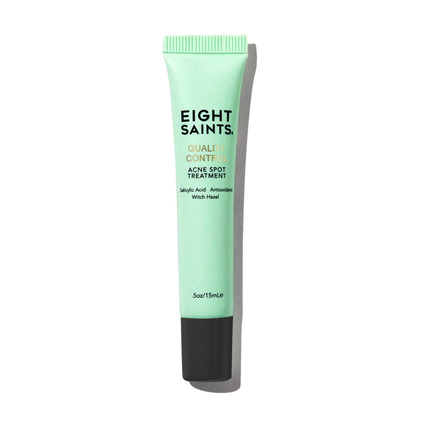Eight Saints Quality Control Acne Treatment For Face Pimples and Zits with 2% BHA Salicylic Acid, Natural and Organic Acne Spot Treatment, Fast Acne