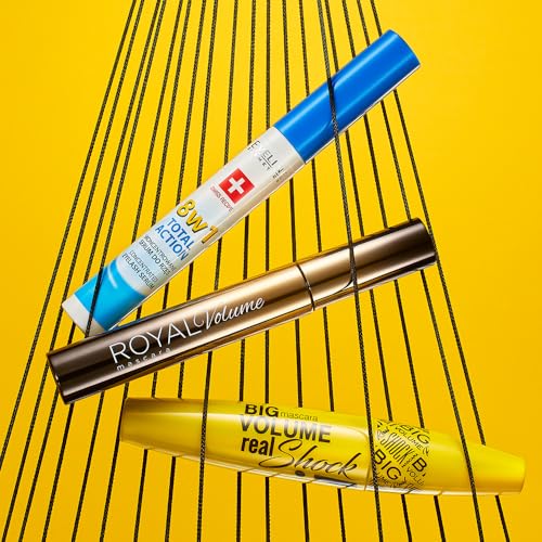 Eveline Cosmetics Multi-purpose Eyelash Serum Total Action 8 in 1, 0.33 Fluid Ounce