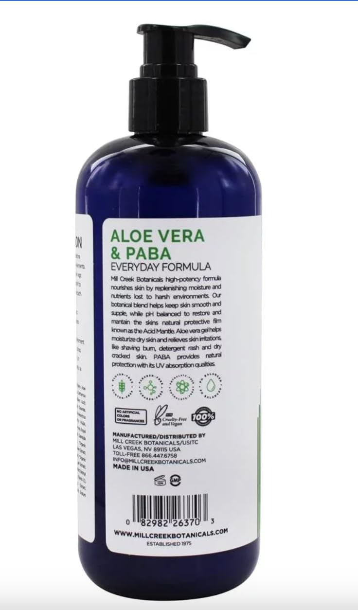 Aloe & Paba Lotion 16 OZ