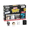 Funko Bitty Pop! Star Wars - Leia, Snowtrooper, Boba Fett, & A Surprise Mystery Figure - 0.9 Inch (2.2 Cm) Collectable - Stackable Display Shelf…