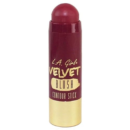 L.A. Girl Velvet Contour Sticks, Blush Crushed Berry