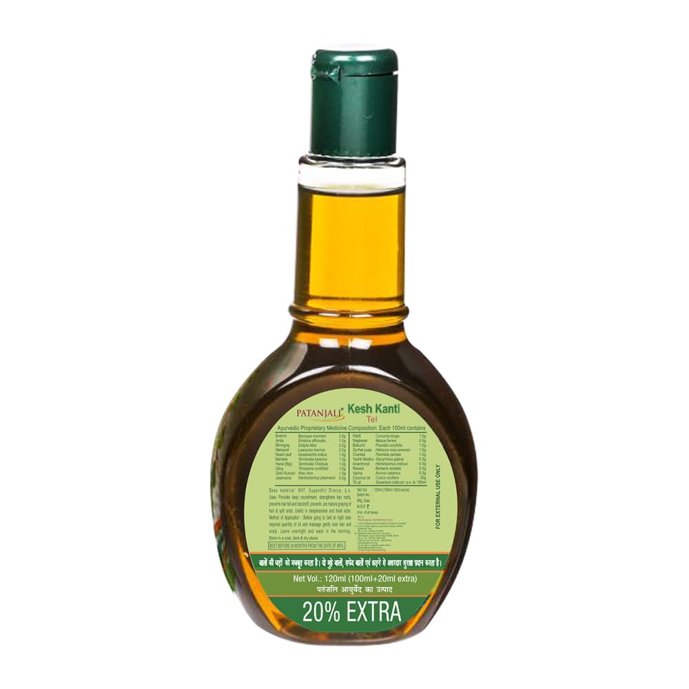 PATANJALI Kesh Kanti Oil (120 ml)