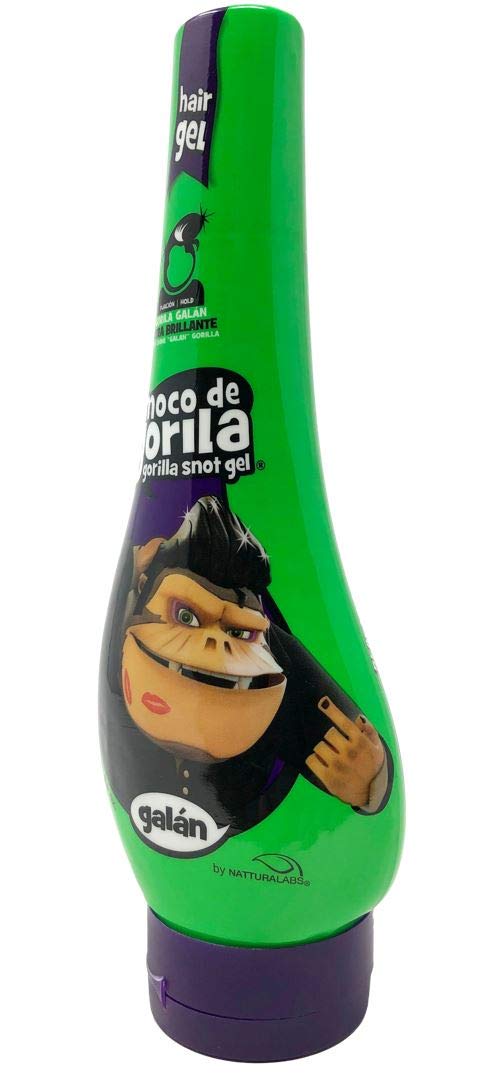 Moco de Gorila Galan Hair Gel | Extra Brillante Hair Styling Gel for Extreme Long-lasting Hold, Gorilla Snot Gel is the Ultimate Hair Gel to bring