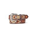 ARIAT Women's Southwest Handtooled Hand-painted Belt, Multicolored, Large
