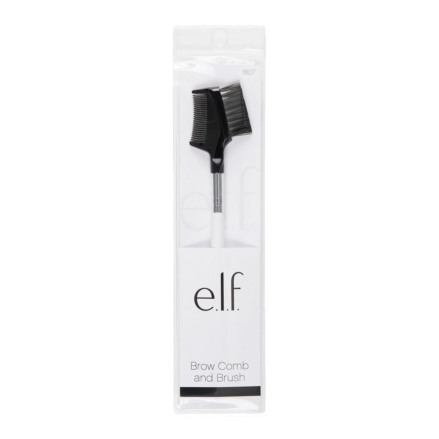 e.l.f. Brow Comb + Brush, Dual-Sided Eyebrow Brush Smooths Brows & Softens Hair Texture For A Polished Look, Vegan & Cruelty-Free