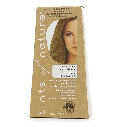Tints Of Nature, Hair Colour 8N Natural Light Blonde, 4.4 Ounce
