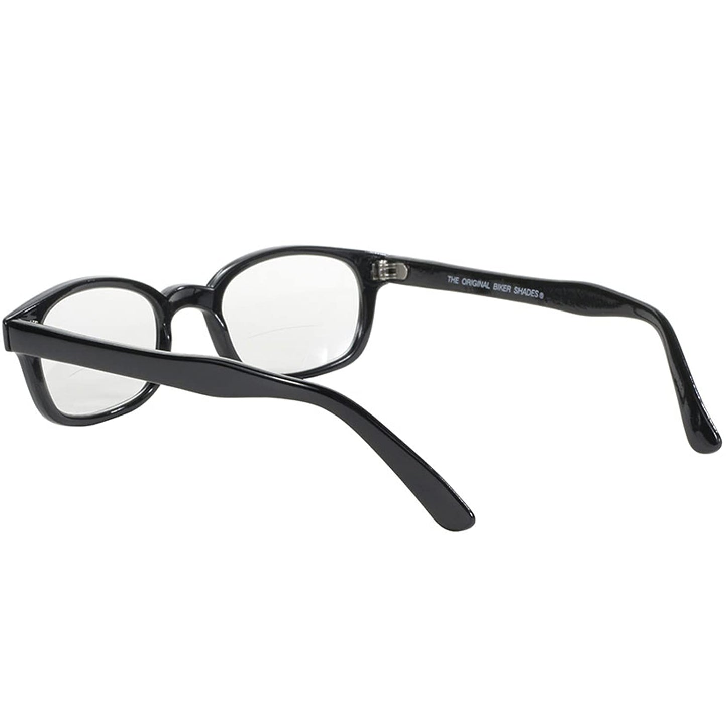 Pacific Coast Sunglasses X-Kd Readerz Clear Lens 2.50 Rectangular Sunglasses, Black, 55mm, 60mm