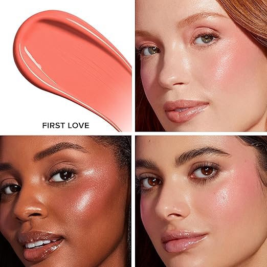 Too Faced Love Flush Blush Glowing Liquid Blush | Liquid Blush, Blendable, Luminous Blush that leaves a Flush of Color | Layer over makeup or wear