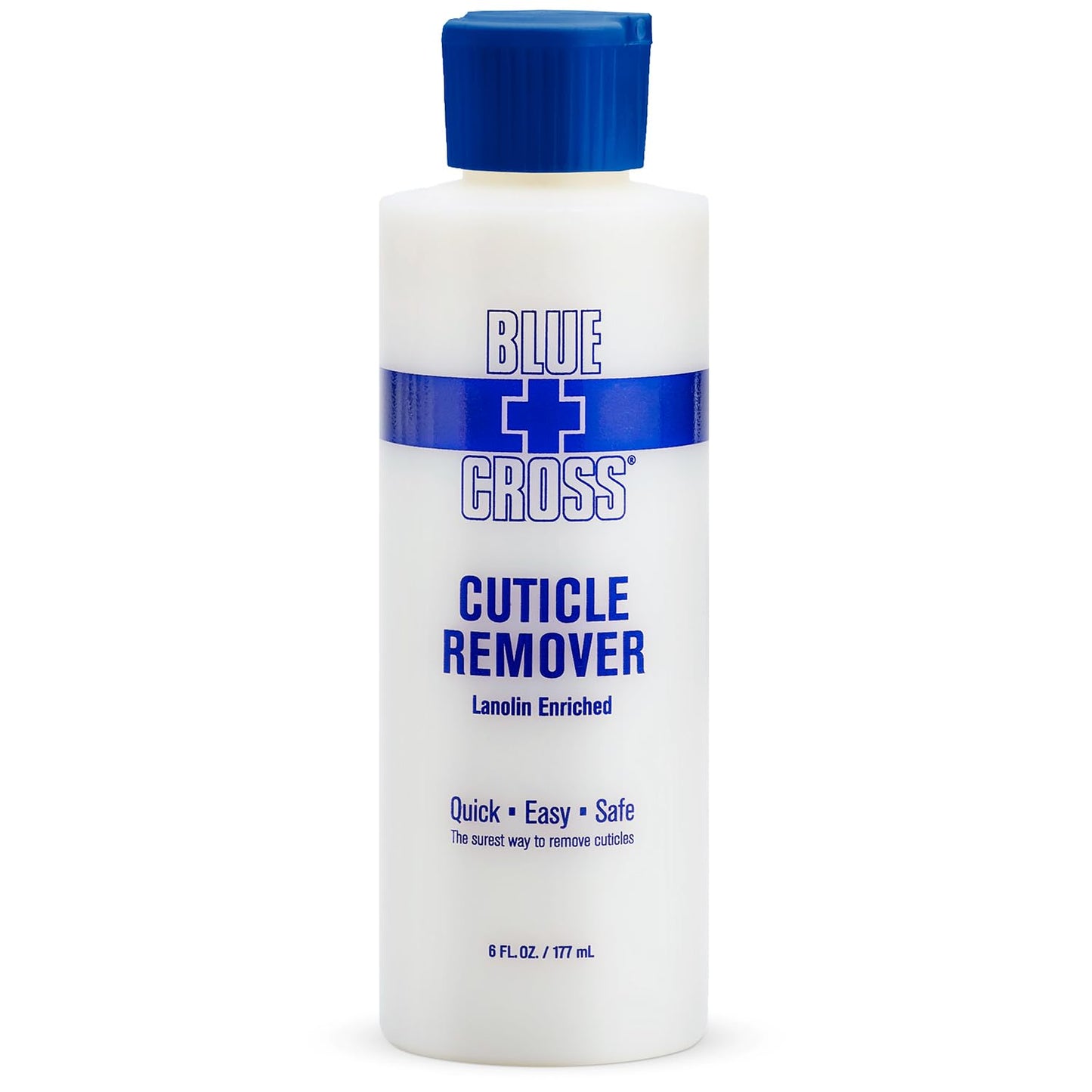 Cuticle Remover & Softener Liquid for Nails - Blue Cross Professional Nail Care with Lanolin, Hydrating Treatment for Dry Cuticles & Hangnails, Made Beauty and Personal Care Blue Cross Default Title