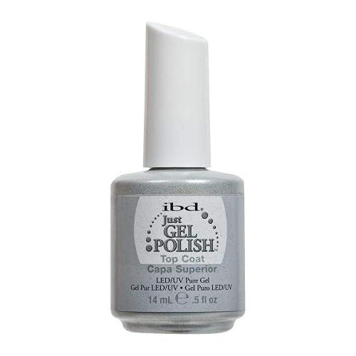 IBD Just Gel Nail Polish Top Coat, 0.5 Fluid Ounce Beauty & Personal Care IBD