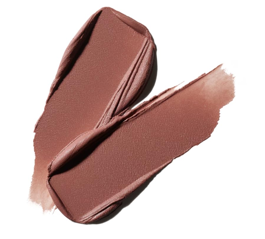 MAC Cosmetics Powder Kiss Liquid Lipcolour - 952 Taken (Warm toned light brown) .17 oz / 5 ml